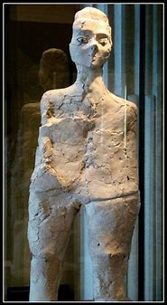 Image result for 9000 Year Old Statue in the Louvre