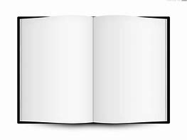 Image result for Blank Open Book Cover Template