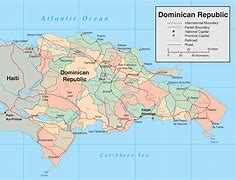 Image result for Dominican Republic Island Map