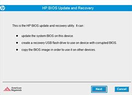 Image result for HP Verify Updates in Bios