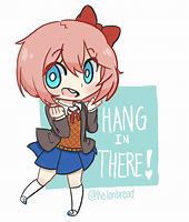 Image result for Get Out of My Head Sayori Meme