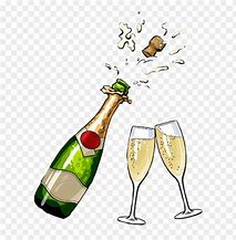 Image result for New Year's Champagne Bottle Clip Art