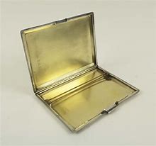 Image result for Vintage Asprey Silver Cigarette Case
