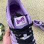 Image result for Purple BAPE Shoes