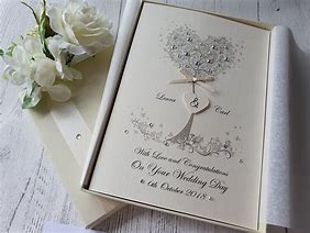 Image result for Wedding Day Cards Personalised