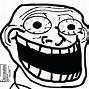 Image result for Troll Face with Blue Background