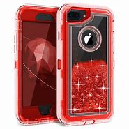 Image result for Clear Glitter iPhone 7 Plus Case