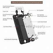 Image result for iPhone 5S and 5C Screen Ribbon Cables
