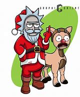 Image result for Rick and Morty Christmas Pics