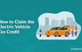 Image result for Electric vehicles tax credit