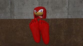 Image result for Knuckles Sonic Hedgehog to Feet