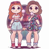 Image result for Stranger Things Drawings Max and El