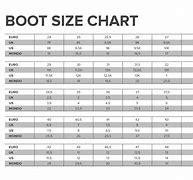 Image result for Ski Boot Size Chart mm
