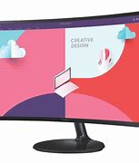 Image result for Samsung 32 Curved Monitor White