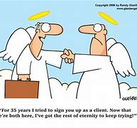 Image result for Angel Funny Christian Cartoons