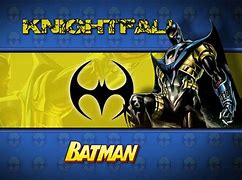 Image result for Batman Knightfall Logo