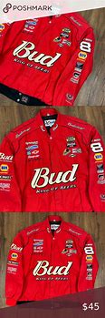 Image result for NASCAR Budwiser Jacket