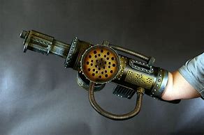 Image result for Steampunk Arm Gun