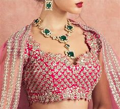 6 Necklines for Lehenga Blouse – Silk and Sparkle Blog