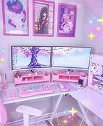 Image result for Gaming Setup for Girls Aesthetic