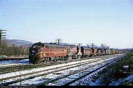 Image result for Lehigh Valley Railroad F7