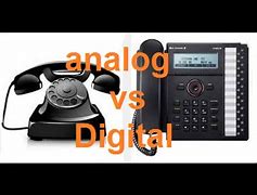 Image result for Analog vs Digital Phone