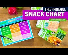 Image result for Healthy Snack Chart