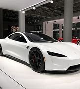 Image result for White Tesla Roadster Side View