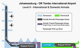 Image result for Jnb Airport Map