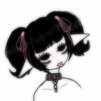 Image result for Goth Zoom PFP