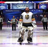 Image result for Vegas Golden Knights Ice Hockey Goalie