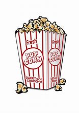 Image result for Popcorn Box Clip Art