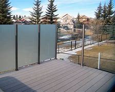 Image result for Glass Privacy Screens for Decks