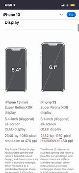 Image result for iPhone 13 Screen Resolution Pixels