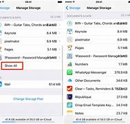 Image result for iPhone Storage Graph