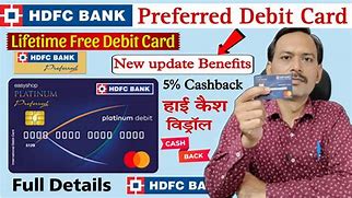 Image result for HDFC Preferred Debit Card