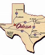 Image result for Odessa Texas Map