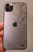 Image result for Black iPhone Back Broken