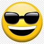 Image result for Sunglasses Emoji No Background