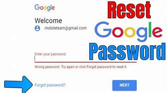 Image result for Forgot Password Google Account Recovery