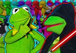 Image result for Kermit the Frog Dark Side Meme