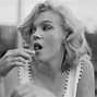 Image result for Marilyn Monroe Eating
