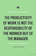 Image result for Peter Drucker Quotes On Financial Management