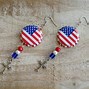 Image result for American Flag Earrings