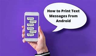 Image result for Phone SMS Android Print