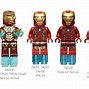 Image result for LEGO Iron Man Mark 1 Minifigure