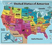 Image result for Cool United States Map