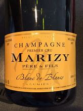 Image result for Marizy Champagne Blanc Blancs Premiere Cru