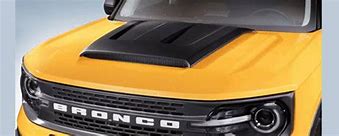 Image result for 1st Gen Bronco Hood Scoop