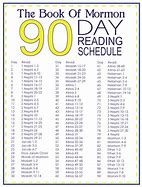 Image result for Book of Mormon Challenge Chart